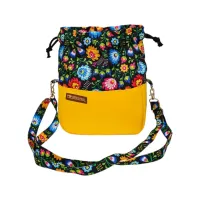 Sakiewka Torebka Łowicka – Polskie Kolorowe Kwiaty