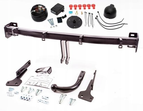 KOMPLETNY HAK HOLOWNICZY+MODUŁ 7 pin+WIĄZKA VW CADDY E20 na Arena.pl