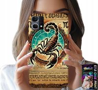 ETUI DO OPPO RENO7 4G - SKORPION ZNAK ZODIAKU ASTRONOMIA + FOLIA