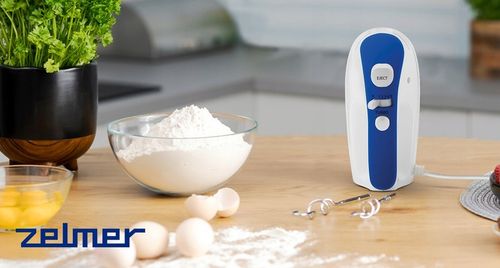 MIKSER RĘCZNY ZELMER ZHM1652 400W TURBO LEKKI ROBOT 4 KOŃCÓWKI 5 na Arena.pl