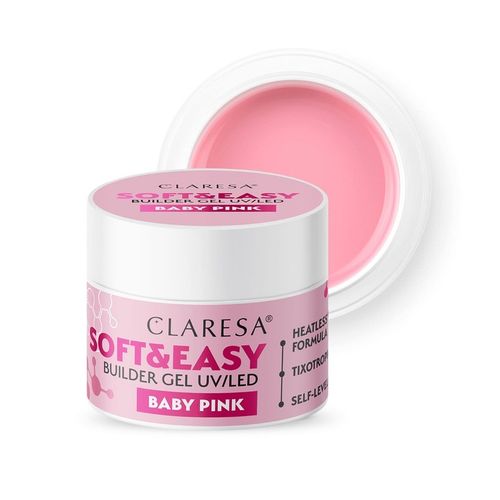 Claresa żel budujący do paznokci BABY PINK 45 g na Arena.pl