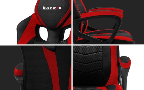 Fotel gamingowy Huzaro Force 2.5 Red Mesh na Arena.pl