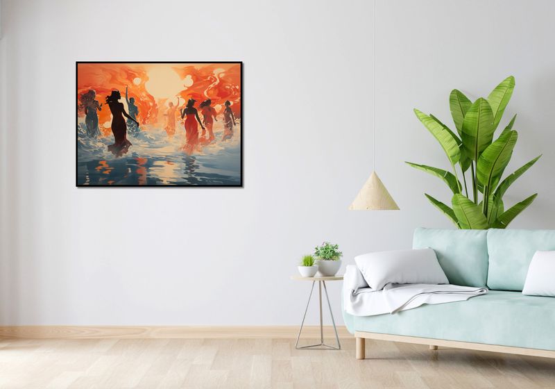 Plakat 100x75cm Taneczny Żar zdjęcie 4