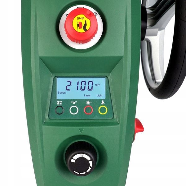 Wiertarka STOŁOWA kolumnowa Bosch 710 W zacisk szybkomocujący WYŚWIETLACZ zdjęcie 8