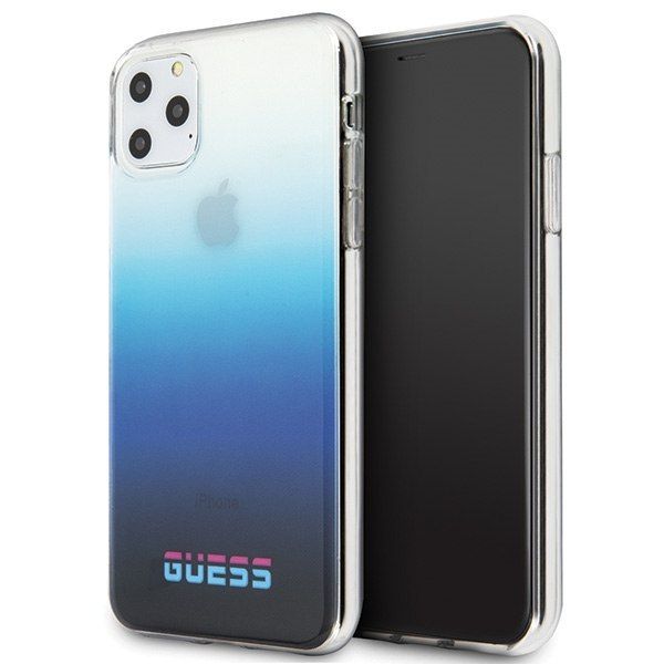 Guess GUHCN65DGCNA iPhone 11 Pro Max niebieski/gradient blue zdjęcie 1