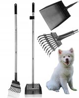 KUPOZBIERACZ ZBIERACZ NA ODCHODY ŁOPATKA DO KUPY SZUFLA ZMIOTKA SZUFELKA