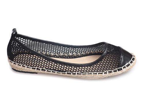 BALERINKI ESPADRYLE 9653 CZARNY 36 na Arena.pl