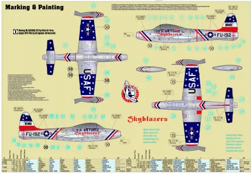 F-84G Skyblazers, C-89, 1:72 na Arena.pl
