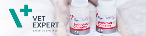 Suplement dla psów małych ras na stawy VET EXPERT ArthroVet Complex 60 kap. na Arena.pl