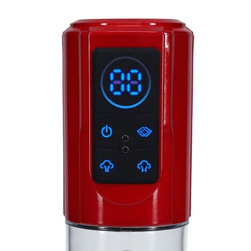 megalift - automatic waterproof penis pump - metallic red na Arena.pl