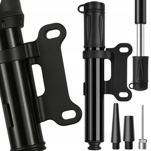 MINI POMPKA ROWEROWA RĘCZNA ALUMINIOWA KOMPAKTOWA DO ROWERU HULAJNOGI 7 BAR na Arena.pl