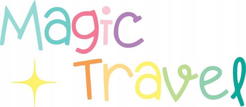 Walizka kabinowa dla dzieci jeżdżąca podróżna jeździk MAGIC TRAVEL HOLIDAY na Arena.pl