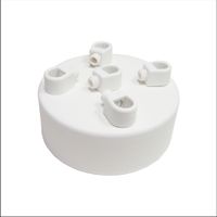 Podsufitka Maskownica Sufitowa fi 100mm Biała 5 otworów