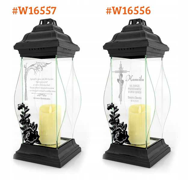 ZNICZ XXL z GRAWEREM na GRÓB CMENTARZ zdjęcie 4