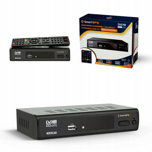 DEKODER TUNER DVB-T2 Smart SAT-2 H.264/H.265/HEVC na Arena.pl