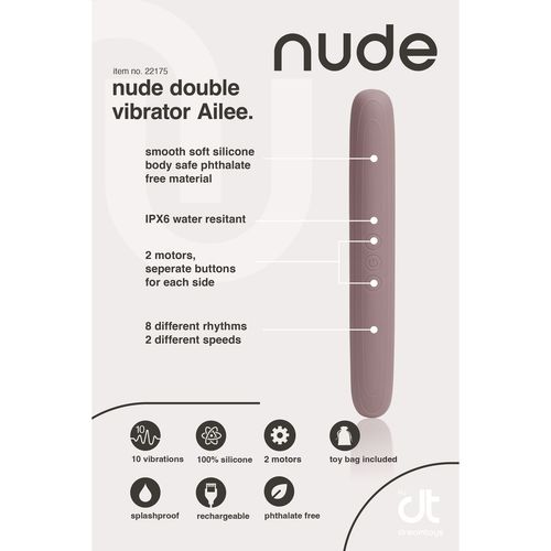 Wibrator Dream Toys Nude Fioletowy na Arena.pl
