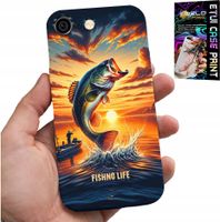 ETUI DO IPHONE 6 / 6S - WĘDKARSTWO RYBOŁÓWSTWO WĘDKA CASE +SZKŁO