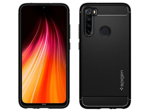 Etui Spigen Rugged Armor do Xiaomi Redmi Note 8 Matte Black na Arena.pl