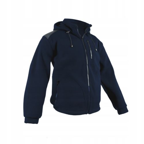 Polar roboczy męski z kapturem Bluza polarowa Rozpinana CIEPŁY GRUBY r.2XL na Arena.pl