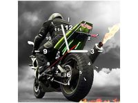 40X40CM ZEGAR MONSTERBIKE OBRAZ