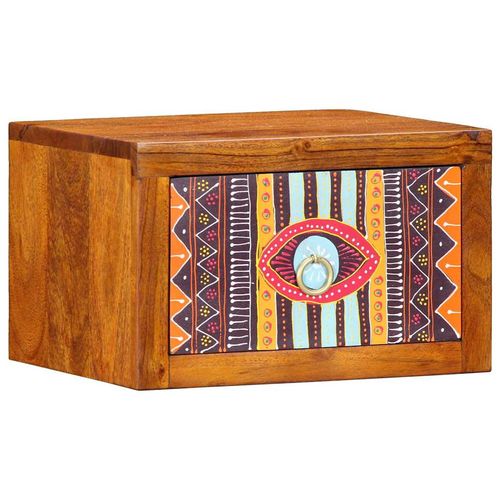 Szafka Nocna 2 pcs Brązowy 35 x 30 x 22 cm lite drewno akacjowe na Arena.pl