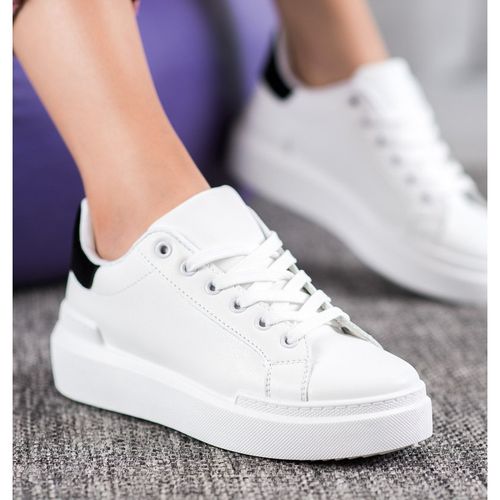 Białe Sneakersy Na Platformie r.40 na Arena.pl