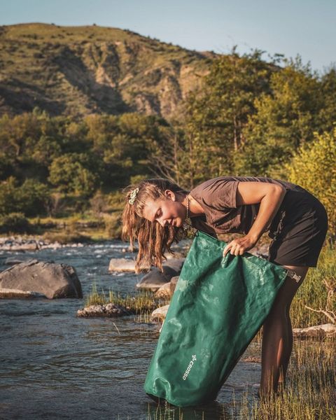 Szary worek Crosso Dry Bag / 40 l zdjęcie 2