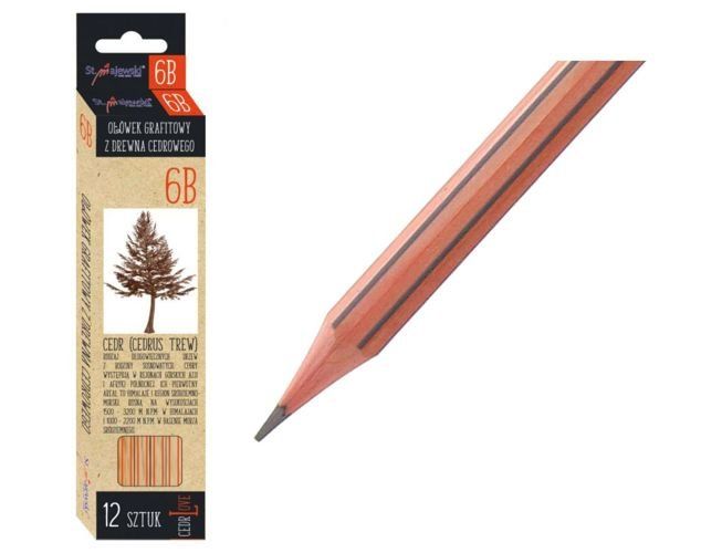 OŁÓWEK CEDRLOVE MAJEWSKI 6B zdjęcie 3