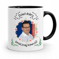 Kubek Czarny Politycy Premier Mateusz Morawiecki