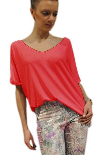 MIKOS*NOWOSĆ BLUZKA OVERSIZE, KIMONO Z DEKOLTEM SM zdjęcie 11