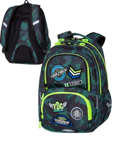 Coolpack-SPINER-Plecak-GREEN (BADGES B) na Arena.pl