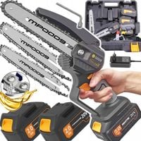 PIŁA łańcuchowa akumulatorowa pilarka elektryczna gałęziówka 2xAKU