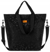 Rovicky duża torba damska shopperka pojemna na ramię suwak shopper bag
