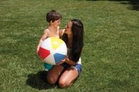 dmuchana piłka plażowa do basenu wody kolorowa 51 cm intex 59020