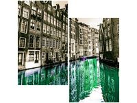 60X60CM TCHNIENIE HISTORII BERT KAUFMANN DWU OBRAZ ŚCIAN