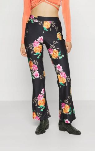 ONLY ONLKIKI FLARED PANT - Leggingek R.XS na Arena.pl