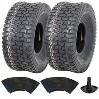 2x 15x6.00-6 NOWE OPONY 15x6-6 KOSIARKA TRAKTOREK TRAWNIK OGRÓD + 2x DĘTKA