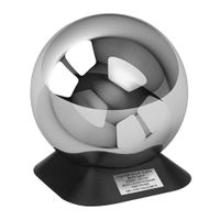 Zewnętrzna urna ze stali nierdzewnej dla dorosłych i czarna podstawa