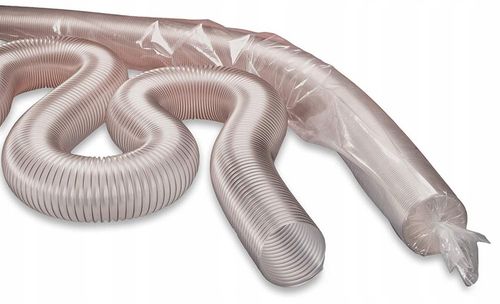 Wąż rura spiro do podajnika na pellet Ø70 mm - 0,6 metra - 60 centymetrów na Arena.pl