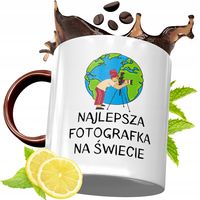 Kubek Bordowy Dla Fotografa Na Urodziny Prezent Z Nadrukiem Ze Zdjęciem