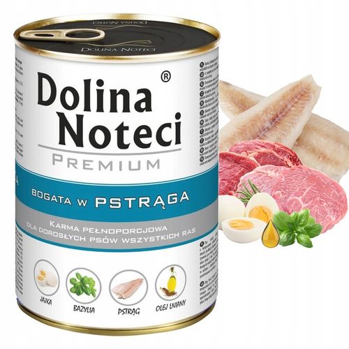 DOLINA NOTECI Premium Mix Smaków karma dla psa mokra 24 x 400g bezzbożowa na Arena.pl