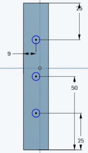 Przymiar do Wiercenia Otworów pod Wkręty FI3– Szablon Trasujący na Arena.pl