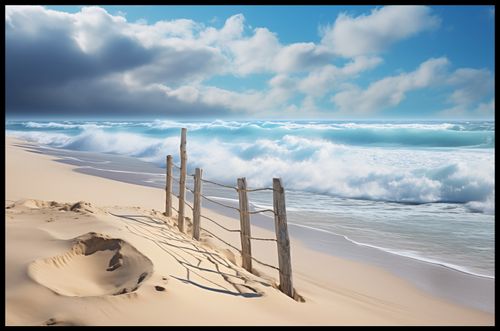 Plakat 91,5x60cm Szepty Oceanu na Arena.pl