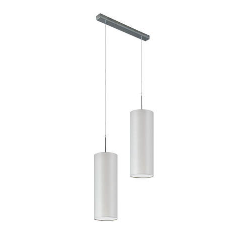 MADERA podwójna biała lampa wisząca E27 na Arena.pl