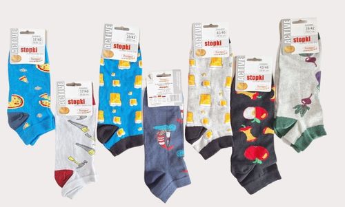 STOPKI ACTIVE WZÓR 083 34-37 mix męski na Arena.pl