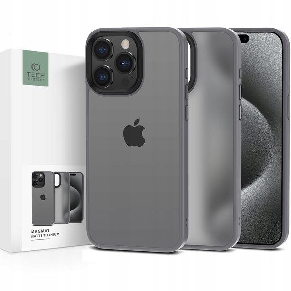 Plecki niktrade do Apple iPhone 15 Pro Max szary zdjęcie 7