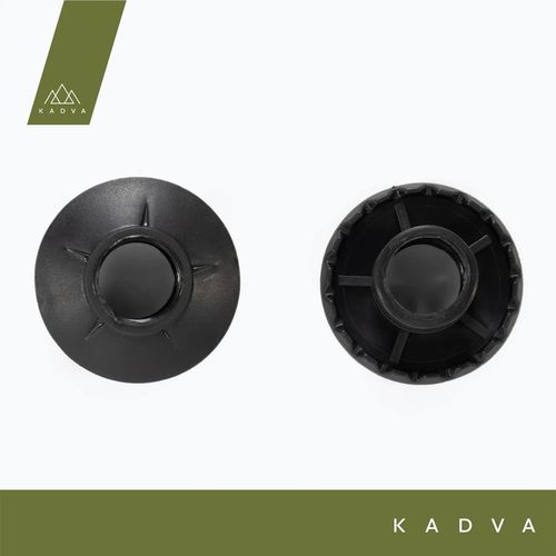 Kije nordic walking KADVA Raylan szary 115 cm Lekkie Karbon Włókno szklane na Arena.pl