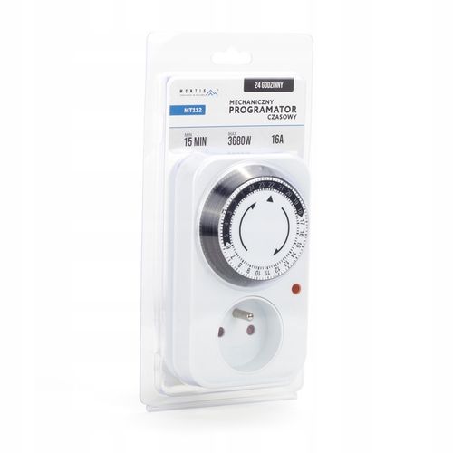 2x PROGRAMATOR CZASOWY MECHANICZNY DO GNIAZDKA DOBOWY 24H 15-MIN ZESTAW na Arena.pl