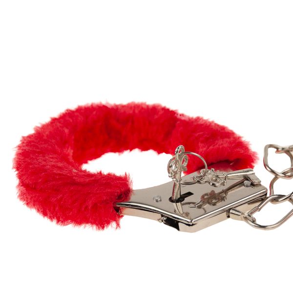 Metalowe Kajdanki Z Extra Grubym Futrem Kolory zdjęcie 14