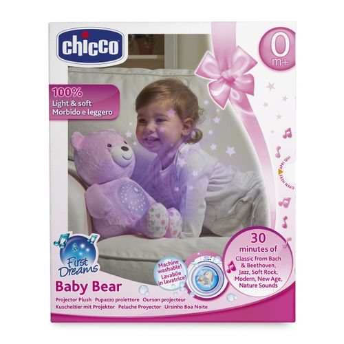 Chicco Miś z projektorem różowy 0m+ na Arena.pl
